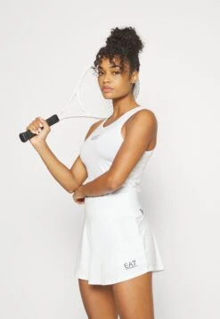 EA7 Emporio Armani Tennis Pro Tank - Top - White -Total Wear Store fb020c27e2e44f86bad8a0d6ac861686