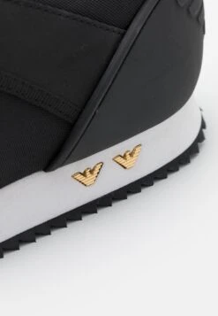 EA7 Emporio Armani Unisex - Trainers - Black/Gold/White -Total Wear Store fb035dabd5a04bbebf1cdc377a9f5e93