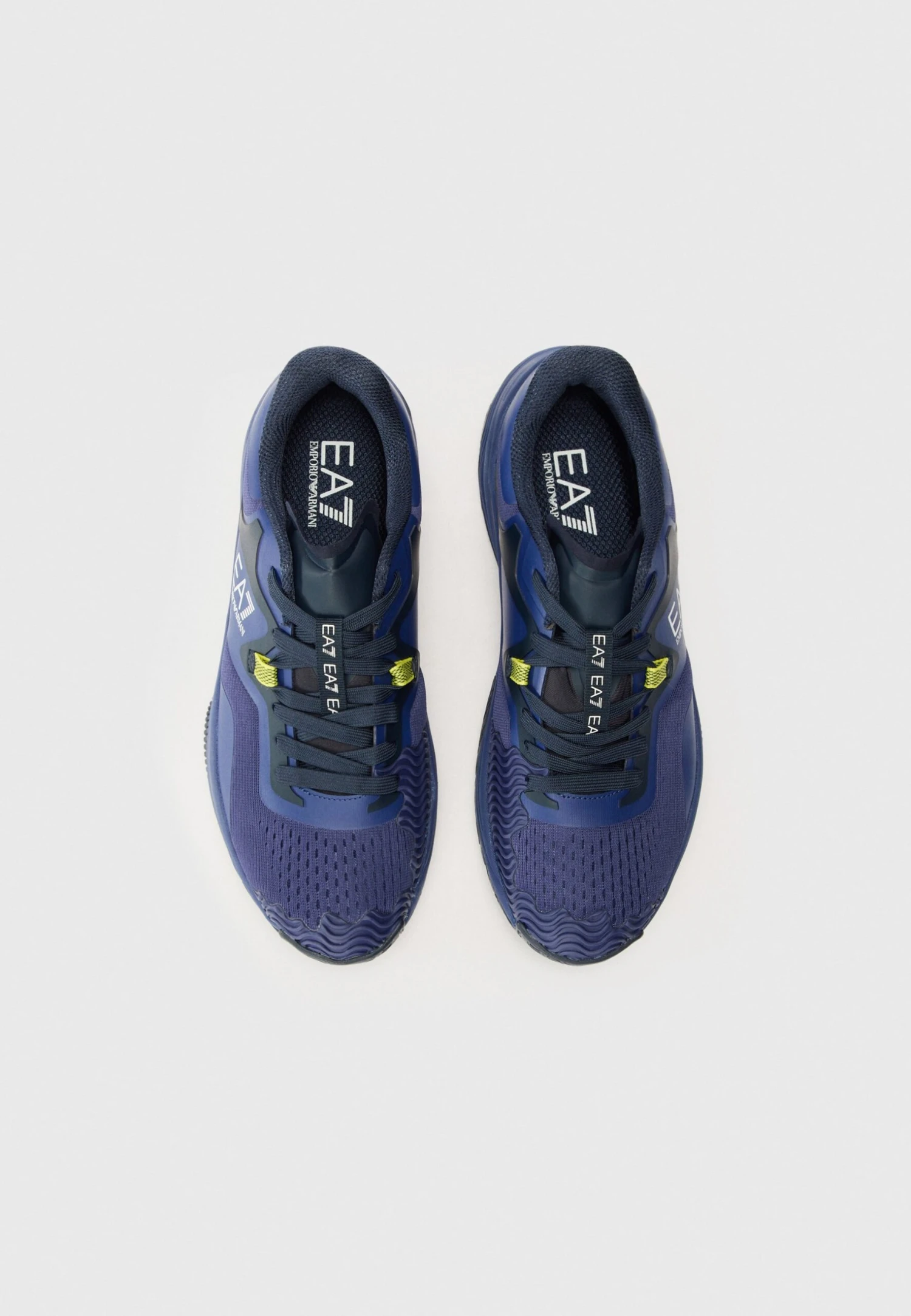 EA7 Emporio Armani Multicourt Tennis Shoes - Deep Cobalt/sky Captain/yellow Fluo 8 EA7 Emporio Armani Multicourt Tennis Shoes - Deep Cobalt/sky Captain/yellow Fluo - Image 6