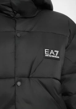 EA7 Emporio Armani NATURAL VENTUS PADDED JACKET - Winter Jacket - Black -Total Wear Store fb37fc5544534c138cc9717cdc783bc9