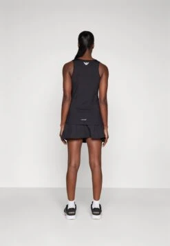 EA7 Emporio Armani TENNIS PRO CLASSIC SKIRT - Sports Skirt - Black Beauty -Total Wear Store fba0220660eb420faf85c3b1e6893688
