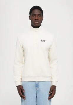EA7 Emporio Armani TRAIN CORE - Sweatshirt - Vanilla Ice