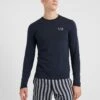 EA7 Emporio Armani Long Sleeved Top - Navy -Total Wear Store fbd3327c67104d7496854f7530da1923
