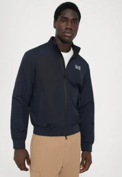 EA7 Emporio Armani TRAIN CORE JACKET - Winter Jacket - Armani Blue -Total Wear Store fc231bdac18c42e88e627f771a328df6