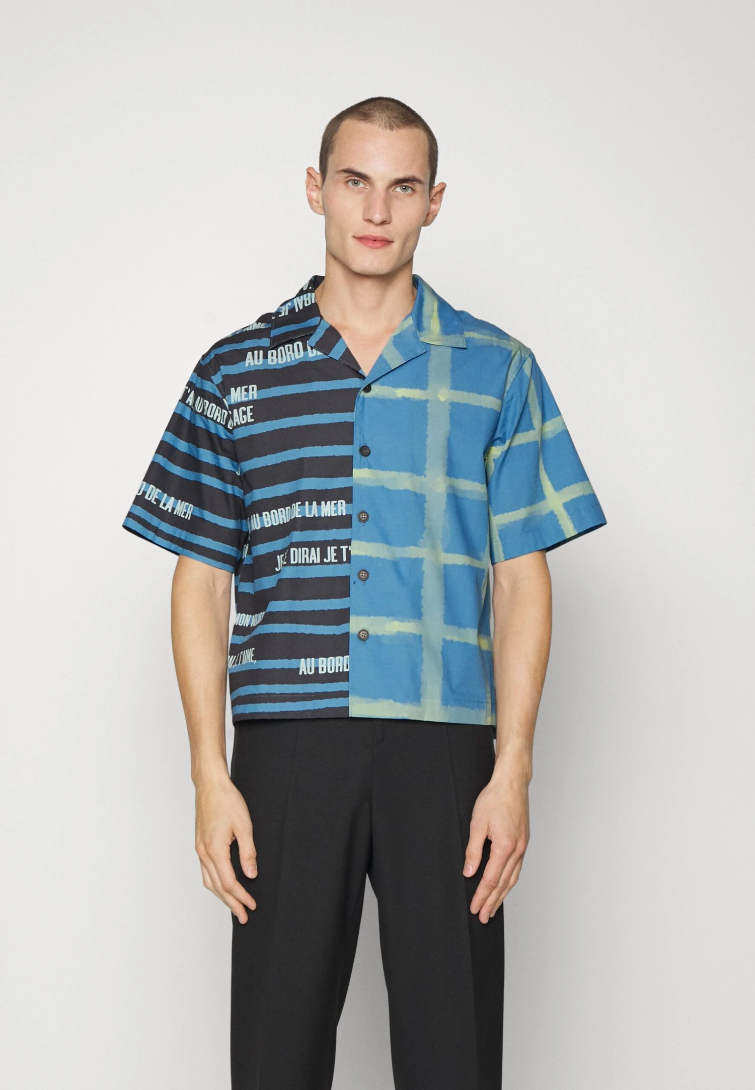 Emporio Armani Camicia - Shirt - Blue 3 Emporio Armani Camicia - Shirt - Blue