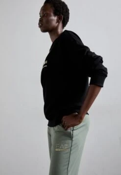 EA7 Emporio Armani Tracksuit Bottoms - Mulled Basil -Total Wear Store fcaf730880b047f2b33e449618bab433