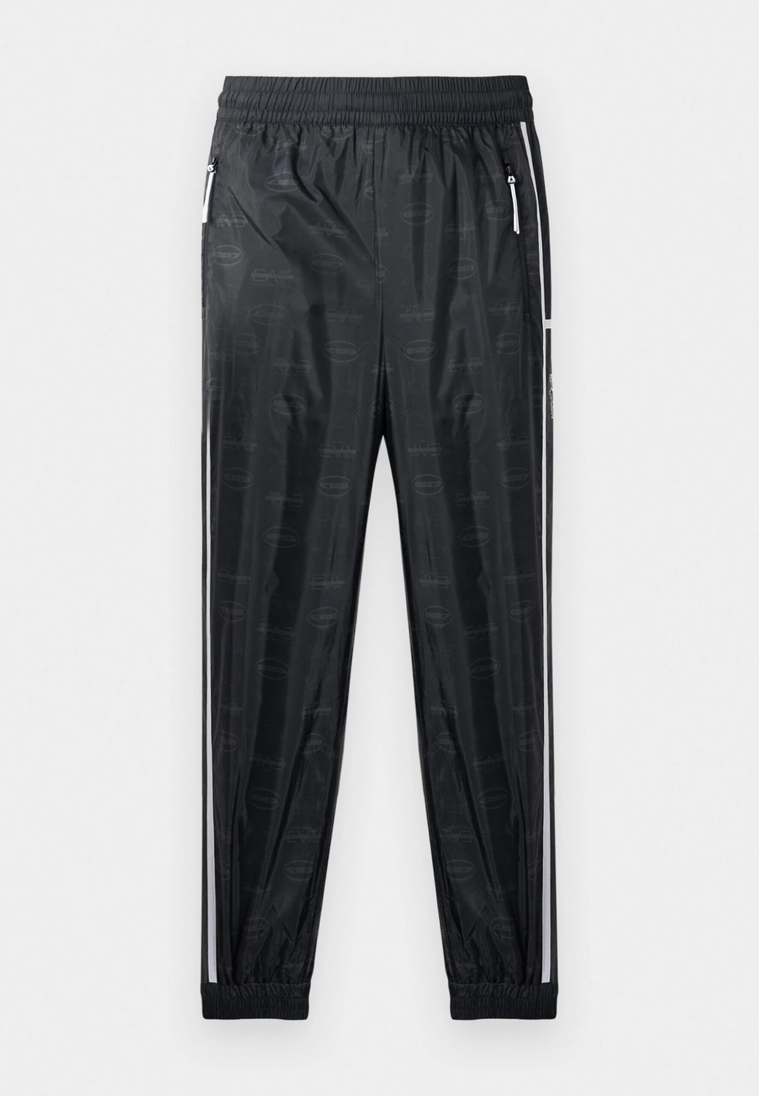 EA7 Emporio Armani TRAIN GRAPHIC SERIES PANTS MONOGRAM - Tracksuit Bottoms - Black Fancy 8 EA7 Emporio Armani TRAIN GRAPHIC SERIES PANTS MONOGRAM - Tracksuit Bottoms - Black Fancy - Image 6