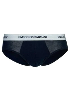 Emporio Armani 2 Pack - Briefs - Blue/Grey -Total Wear Store fd130cd4bb14403e999268181059ab57