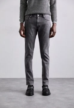 Emporio Armani 5 POCKETS PANT - Slim Fit Jeans - Medium Grey Denim