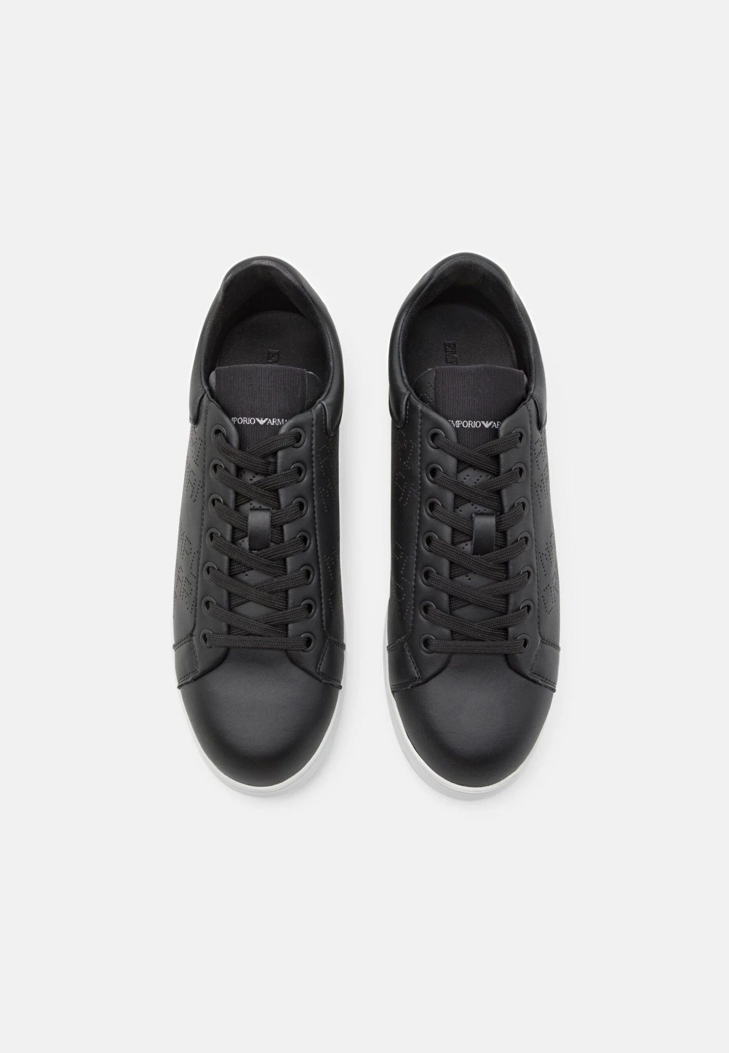 Emporio Armani Icon - Trainers - Black 6 Emporio Armani Icon - Trainers - Black - Image 4