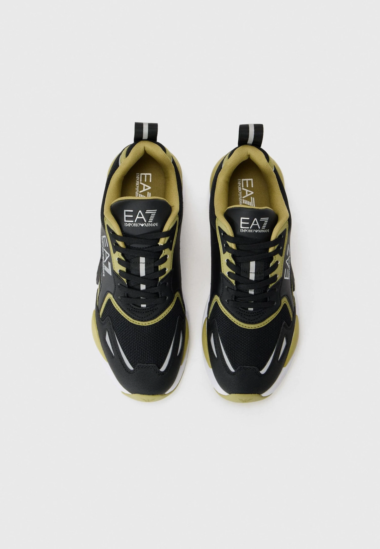EA7 Emporio Armani ACE RUNNER UNISEX - Trainers - Black/cedar/silver-coloured 6 EA7 Emporio Armani ACE RUNNER UNISEX - Trainers - Black/cedar/silver-coloured - Image 4