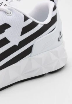 EA7 Emporio Armani Ultimate Kombat Unisex - Trainers - White/Black -Total Wear Store fe7a1da0a59f421b90048e9bad97ec7b