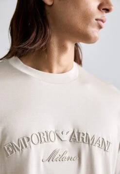 Emporio Armani Print T-shirt - Nacreous Clouds -Total Wear Store febf6a41f1b0489697006d4bc207caf2
