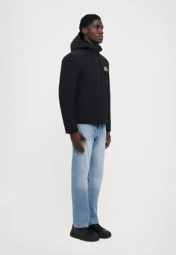 EA7 Emporio Armani TRAIN LABEL JACKETS - Winter Jacket - Black -Total Wear Store fec6b654e17f4426a31186280b3432de
