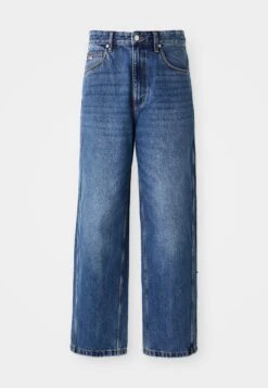 Emporio Armani 5 POCKETS PANT - Straight Leg Jeans - Medium Blue Denim -Total Wear Store fef20b0fa6b54112b657027375362206