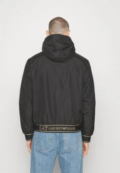 EA7 Emporio Armani Jacket - Summer Jacket - Nero -Total Wear Store ff818886a3f5449bb797ed15cbefb609